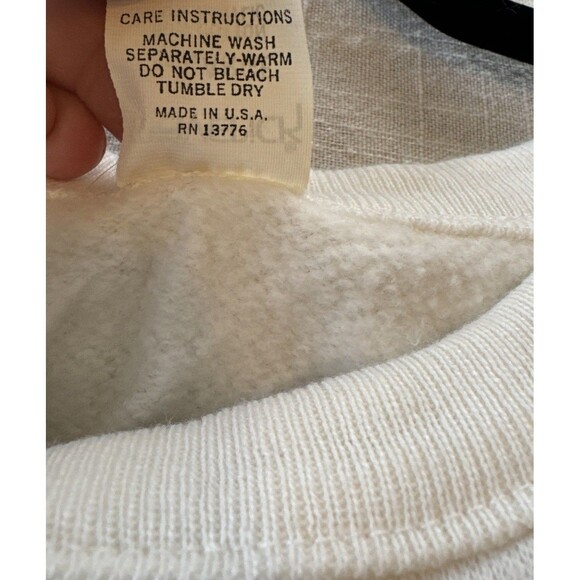 Maverick Sleeveless Sweatshirt Vintage 80s Style Women’s XL Made In USA - Picture 7 of 8